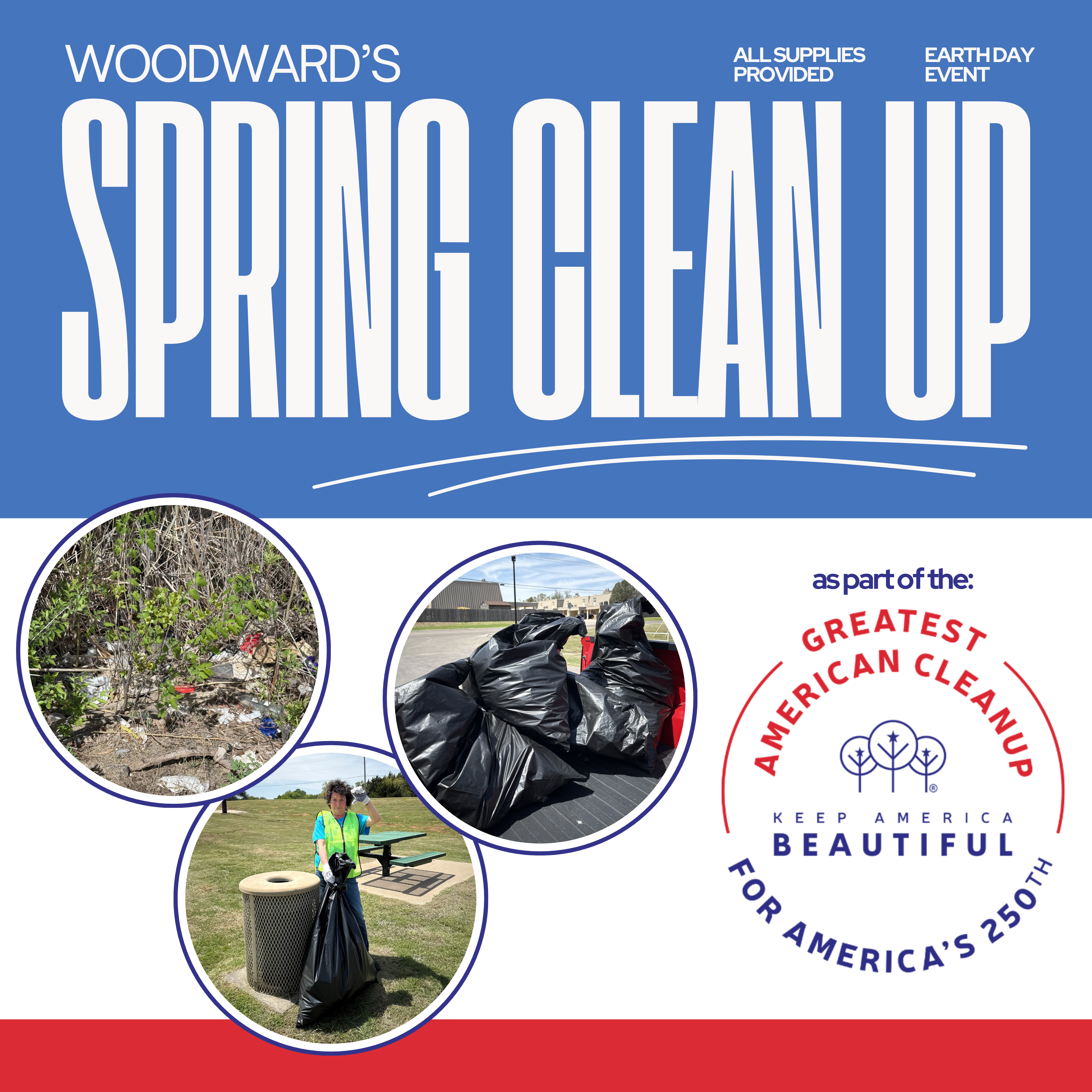 2026 Woodward Spring Clean-Up