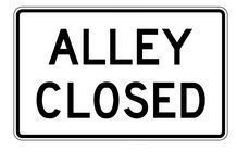 Alley-Closed