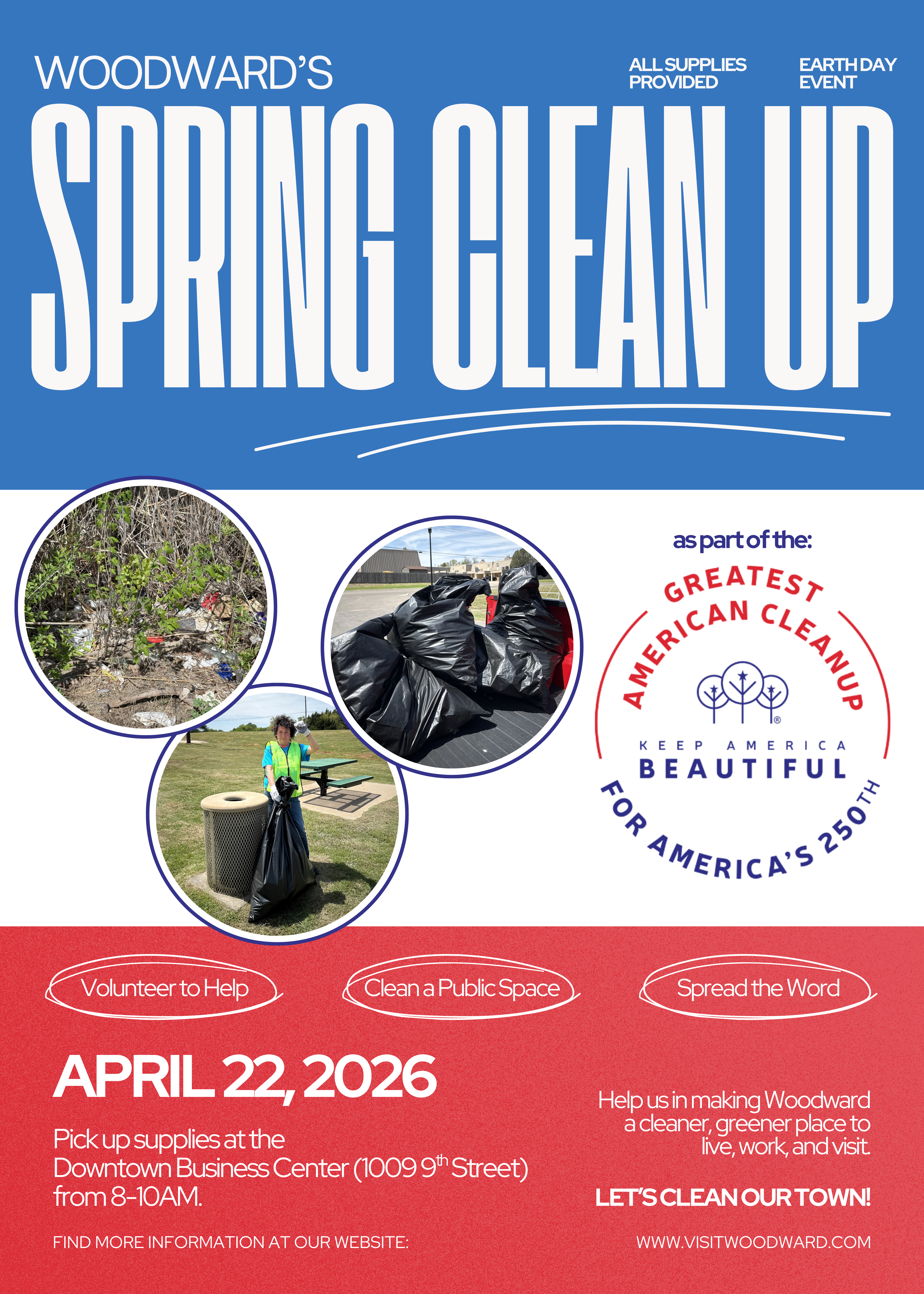 2026 Woodwards Spring Clean Up GAC